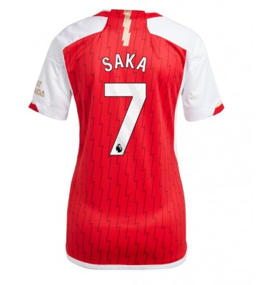 Arsenal Bukayo Saka #7 Kotipaita Naisten 2023-24 Lyhyet Hihat